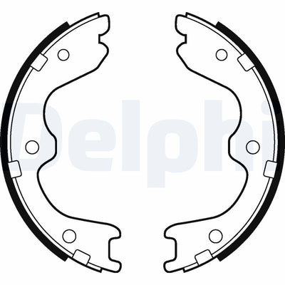 Delphi LS2029 Brake Pabucu