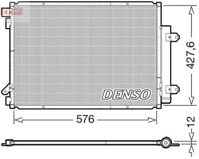 Denso DCN47008 A/C Condenser (Kondenser) 16 > Vitara 1.6 — Condensers & Evaporators