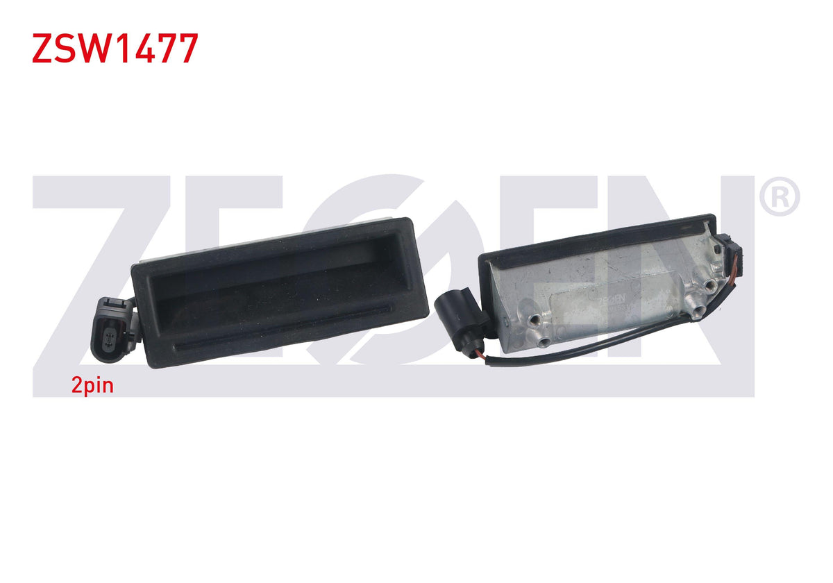 Zegen ZSW1477 Trunk Lock Butonu 2 Pin Volkswagen Golf IV-Bora 1997-2005 / Touareg 2002-2010 — Handles, Locks & Latches