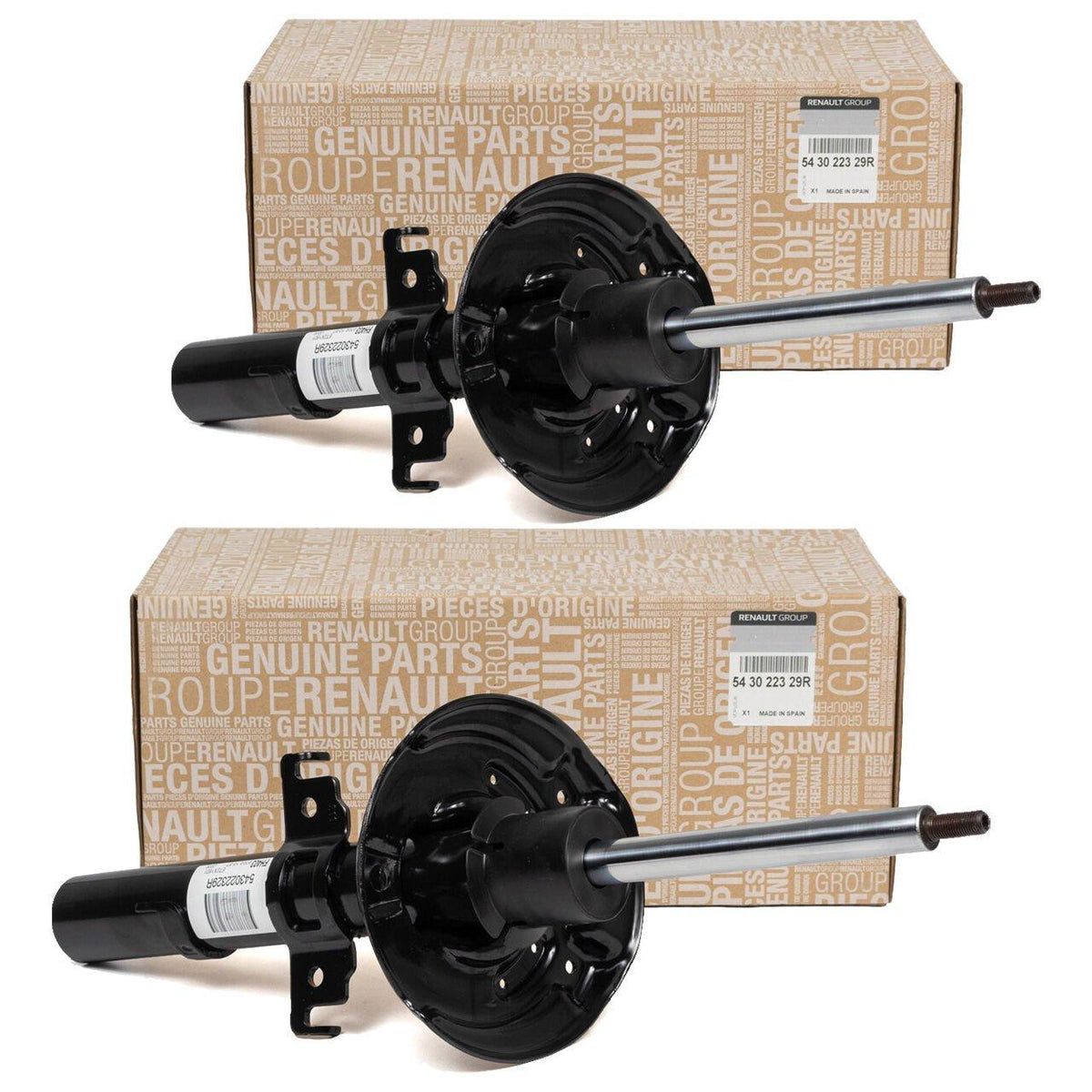 Mais Renault Kango 3 1.5 dCi Front Shock Absorber Set - Original Quality for Renault — Shocks & Struts