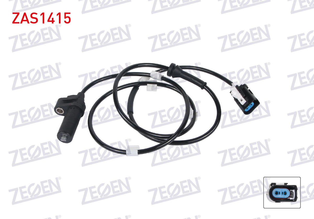 Zegen ZAS1415 ABS Sensor Rear Left Ford Transit (V185) Front Wheel Drive 125 Hp 2001-2006 — Brake Sensors & ABS