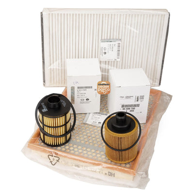 Scheduled Service Filter Set Opel Astra H 1.3 ( with Foam Air Filter + Ufi Tipl — Auto Parts Hall, Maintenance & Service Kits