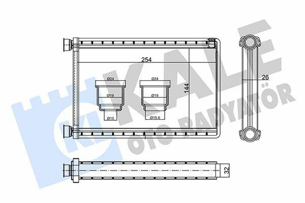 Kale Radiator 346460 - Heating System for BMW 1 3 X1 — Radiators & Fans