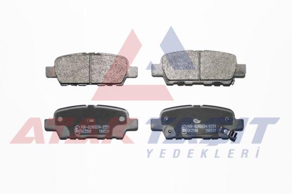 AP 05P1862 Brake Pad Rear with Wear Indicator Suzuki G.Vitara II (Jt) 1.6 Vvt-I 2005-/ G.Vitara II (Jt) 2.0i 200 — Brake Pads