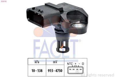 Facet 10.3132 Air Pressure Sensor Toyota Yaris 1,0 2006-2012 P9 Body — Vehicle Sensors & Switches