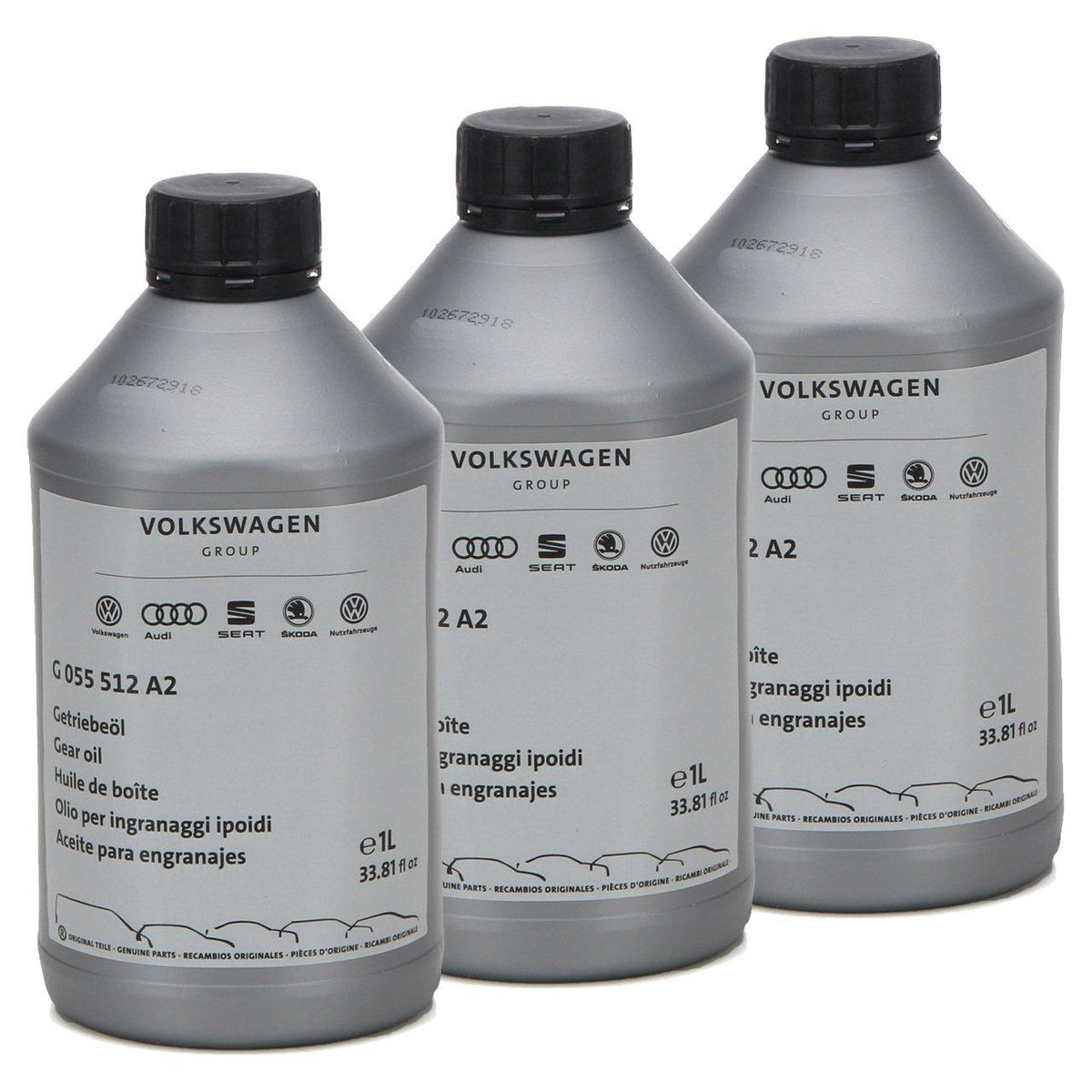 Volkswagen Passat Automatic Transmission Oil - 3 Liters for 2009+ Models — Fluids & Chemicals