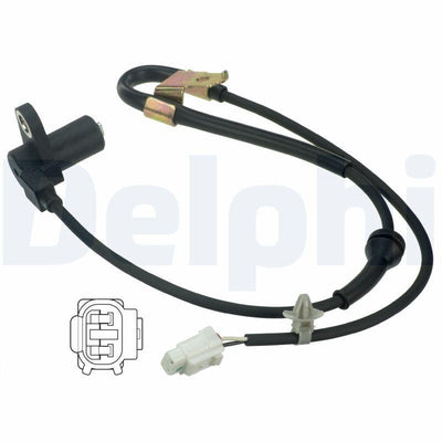 Delphi SS20401 Wheel Speed Sensor-(Suzuki Swift 1.3 1.5 1.6 1.3 DDiS 05 -) — Brake Sensors & ABS