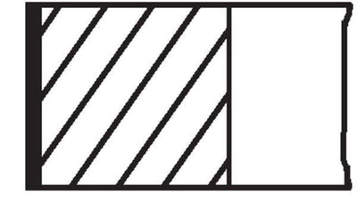 MAHLE Piston Ring Std 79mm For Opel Astra Twinport & Meriva 1.6 — Pistons & Rotating