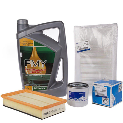 Ford Connect 2003-2013 Diesel Filtresiz Periodic Oil Service Set Ford Genuine