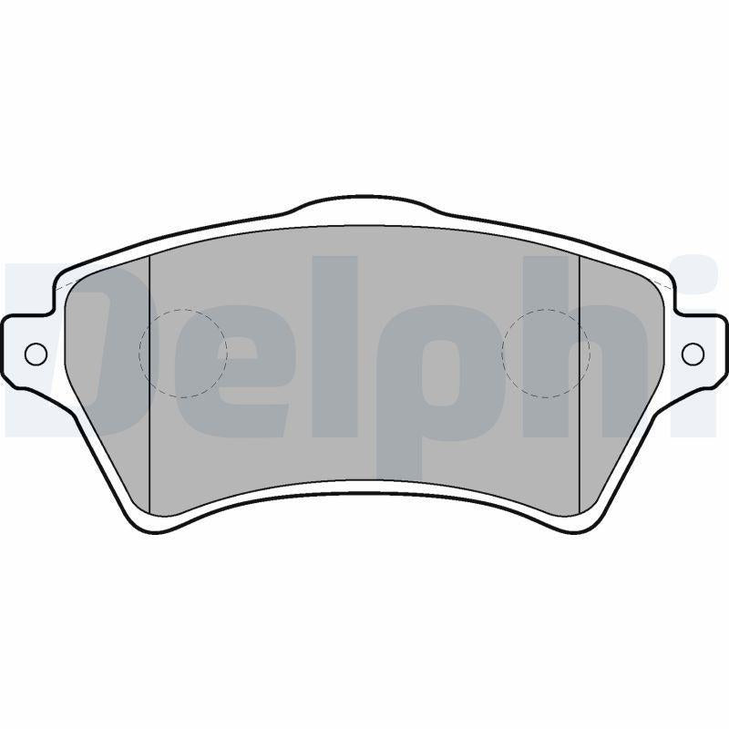Delphi LP1652 Brake Pads for Freelander I