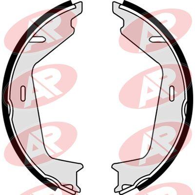 AP AP08260 Parking Brake Shoe Rear 177,8X25mm Volvo S60 2000-2010 /S80 2000-2014 — Brake Cables & Hardware