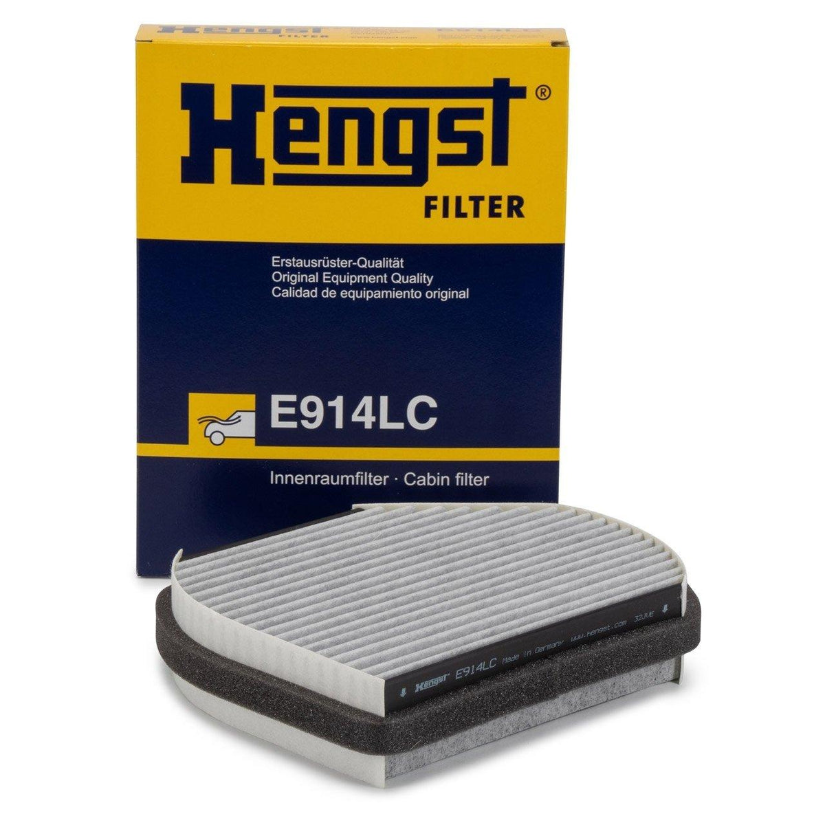 Hengst Carbon Cabin Filter - Compatible with Mercedes Benz W202 — Air & Cabin Filters