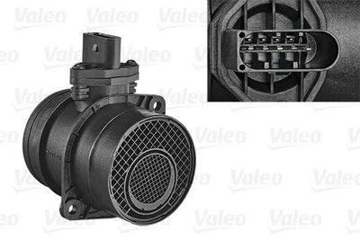 Valeo 253744 Chrysler Sebring Dodge Avenger Caliber Journey Jeep Compass Patriot 2.0 Air Flow Sen — Engine Management Sensors