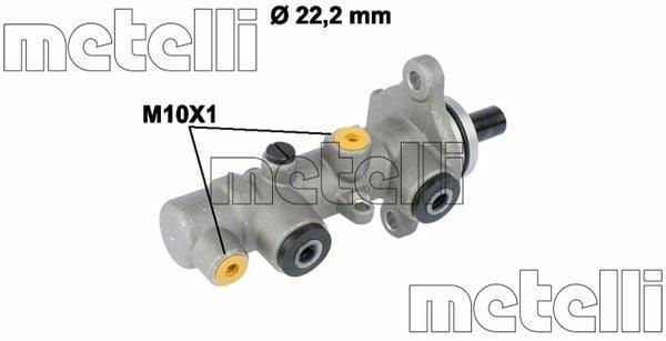 Metelli 05-0823 Aluminum Brake Cylinder for Kia — Brake Hydraulics