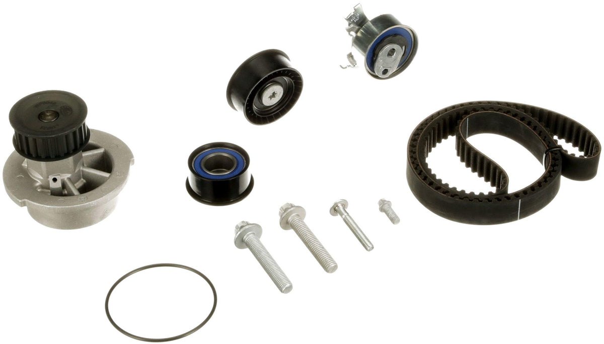 Gates KP15499XS-1 Timing Belt Kit + Water Pump Z14xe Z16xe Z18xe Corsa C Astra G Astra H Vectra C M — Water Pump & Thermostat