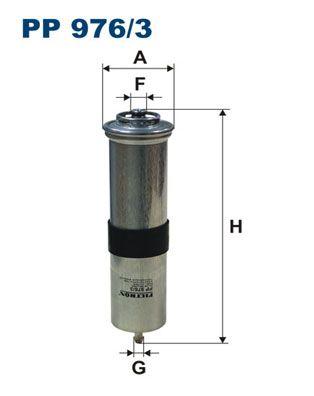 Filtron PP976-3 Fuel Filter BMW M47 /57N-N47 /57 /E90 /92 /84-F25 /26 /2010 — Fuel Delivery