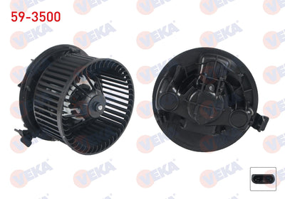 Veka 59-3500 Heater Motor Renault Grand Scenic II 2004-2009 / Megane II 2002-2008 — Heater & Blower