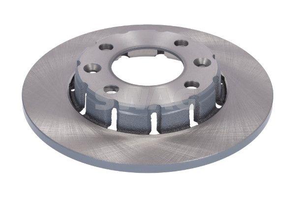 SWAG 33108299 *2 Brake Disc (Twin Pack)-Painted, Drilled Peugeot: 208 II 2008 II Citroen C4 III C41 Op — Brake Rotors & Drums