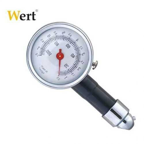 Wert 2661 Tire Pressure Gauge - Durable Metal — Comfort & Protection Accessories