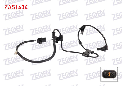 Zegen ZAS1434 ABS Sensor Front Right Hyundai Accent 06-11 / Kia Rio 06-11 — Brake Sensors & ABS