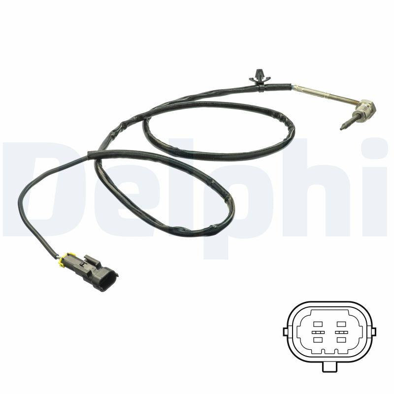 Delphi TS30163 Exhaust Temperature Sensor-Cadillac / Saab 09 / 2004 — Temperature Sensors & Switches