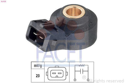 Facet 9.3135 Knock Sensor (Kablosuz) X156 13-W176 12-18 W246 11-18 C253 17-W213 16-W222 17