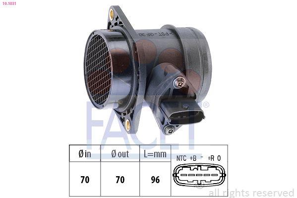 Facet 101031 Air Debimetresi Fiat Stilo 1 9 JTD 03 — Engine Management Sensors