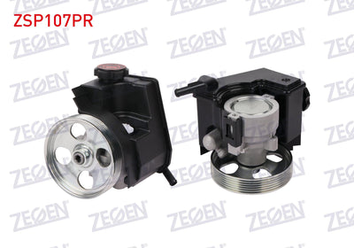 Zegen ZSP107PR Power Steering Pump 100 Bar with Pulley 125mm 6Pk Depolu Peugeot Partner 2.0 HDi 1996-2 — Steering Rack & Pump