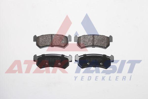 AP 05P1199 Brake Pad Rear Chevrolet Lacetti (J200) 1.4i 16V 2006-2012 / Lacetti (J200) 1.6i 2006-2012 / Daewoo N — Brake Pads