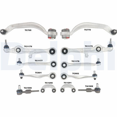 Delphi TC1500KIT - Suspension Kit 01-AI.A4 — Control Arms & Ball Joints
