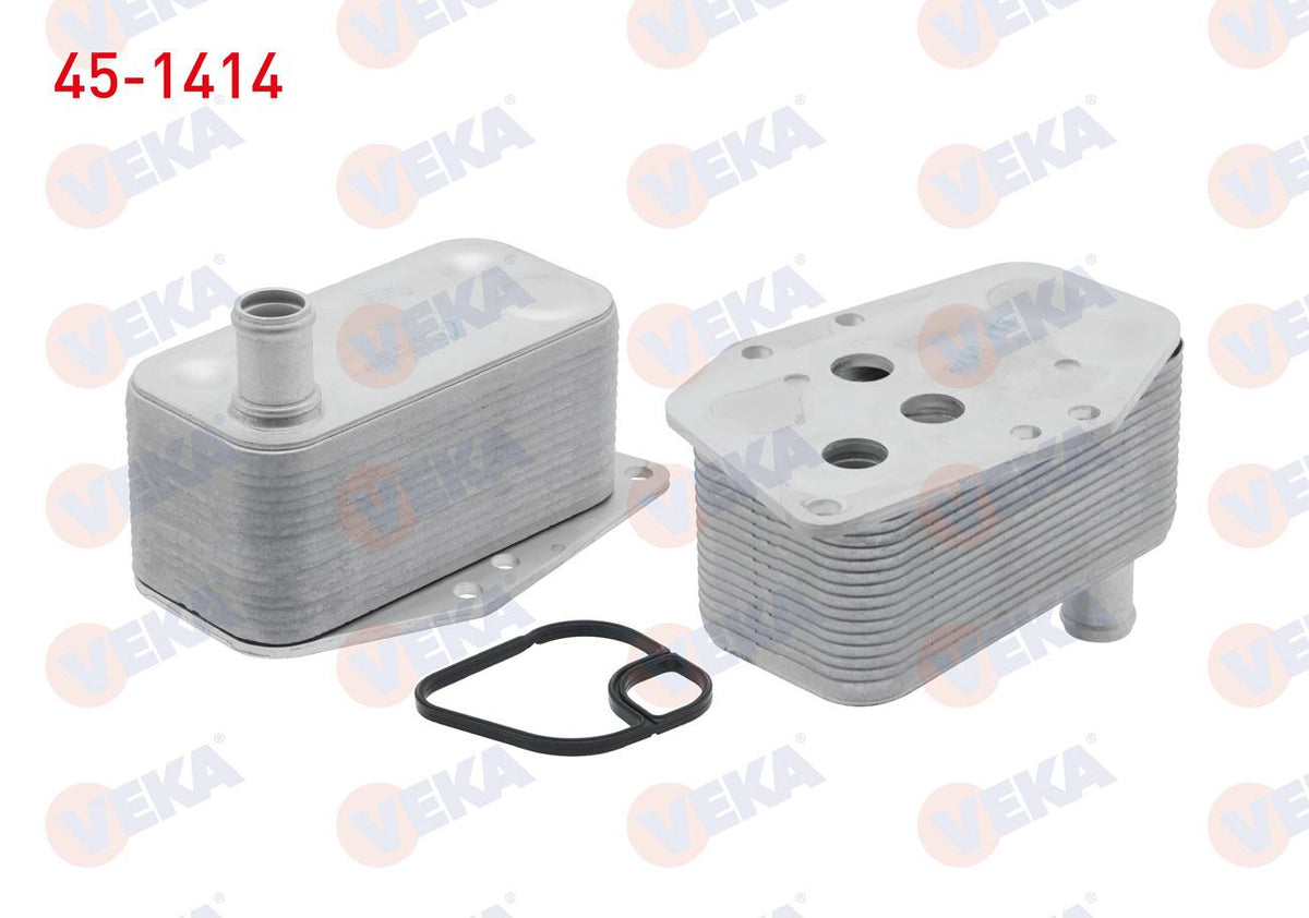 Veka 45-1414 Oil Cooler (with Gasket) BMW (E46, E60 and 5 more models — Oil System