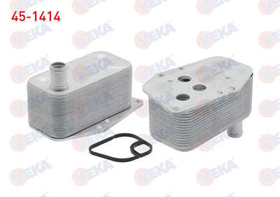 Veka 45-1414 Oil Cooler (with Gasket) BMW (E46, E60 and 5 more models — Oil System