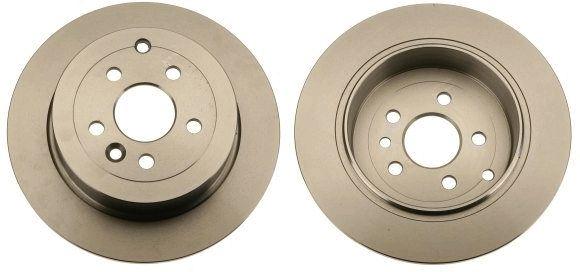 TRW DF6129 Brake Disc Rear Freelander 2.2 Diesel 07-15 1 Piece — Brake Rotors & Drums