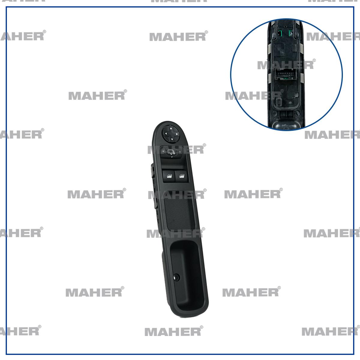 MAHER 26540 Düğme Glass Release 207 CC (Twin) Mirror Ayar Düğmeli Left