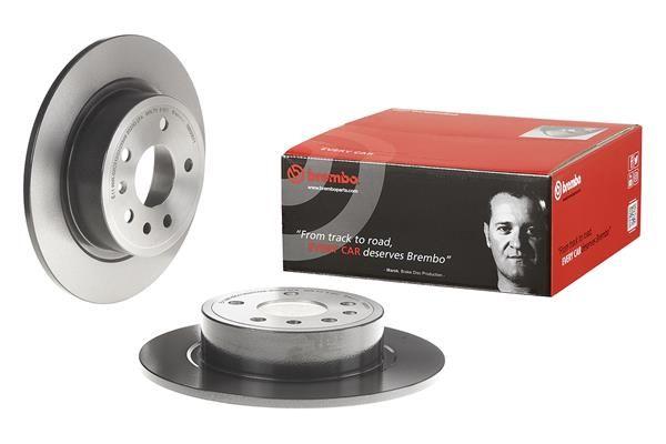 Brembo 08.8305.11 Brake Disc Rear UV Coated Saab — Brake Rotors & Drums