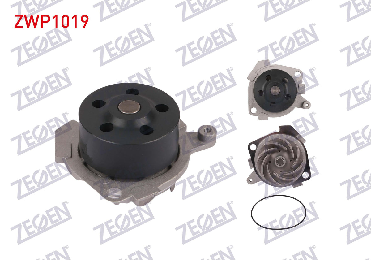 Zegen ZWP1019 Water Pump Alfa Romeo 156 2.0 Ts 1997-2005 / 156 2.0 Jts 1997-2005 / 147 2.0 Ts 2001 — Water Pump & Thermostat