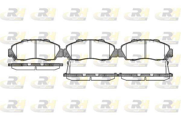 ROADHOUSE 2351.32 Brake Pad CRV I Rd 10 95-07 02 — Brake Pads