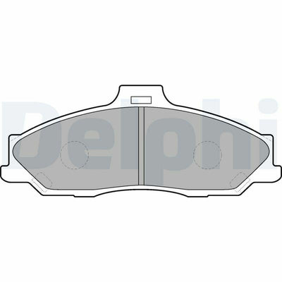 Delphi Front Brake Pads - LP1555 for B2500, Ranger, BT50