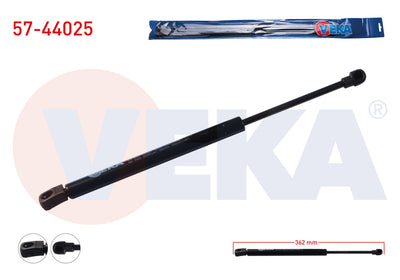 Veka 57-44025 Motor Hood Gas Strut 362mm / 540N Volkswagen Caddy III (2Kb,2Kj,2Cb,2Cj) 2004-2015 | Set of 2