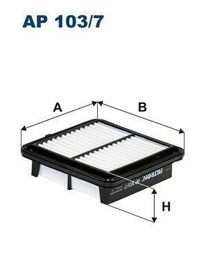 FILTRON AP103-7 Air Filter for 17 Civic 1.0Vtec — Air & Cabin Filters