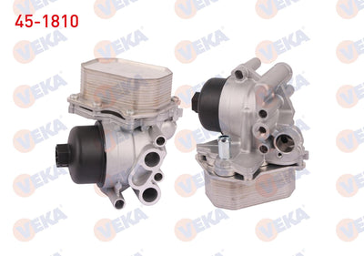 Veka 45-1810 Oil Cooler Complete Paper with Filter Peugeot Boxer III 2.2 HDi 2006-2014 / Fiat Ducato 2.2 Mjt 200 — Oil System