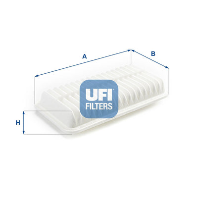 Ufi 30.247.00 Filter Air Toyota Corolla 04 / 07 1.4 D4d Avensis 03 / 08 2.0 D4d
