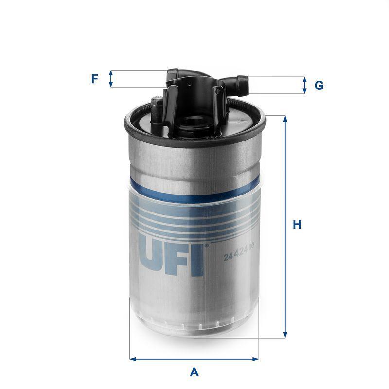 UFI Fuel Filter - OE Replacement for VW Passat, Audi A4 and 2 more models — Fuel Delivery