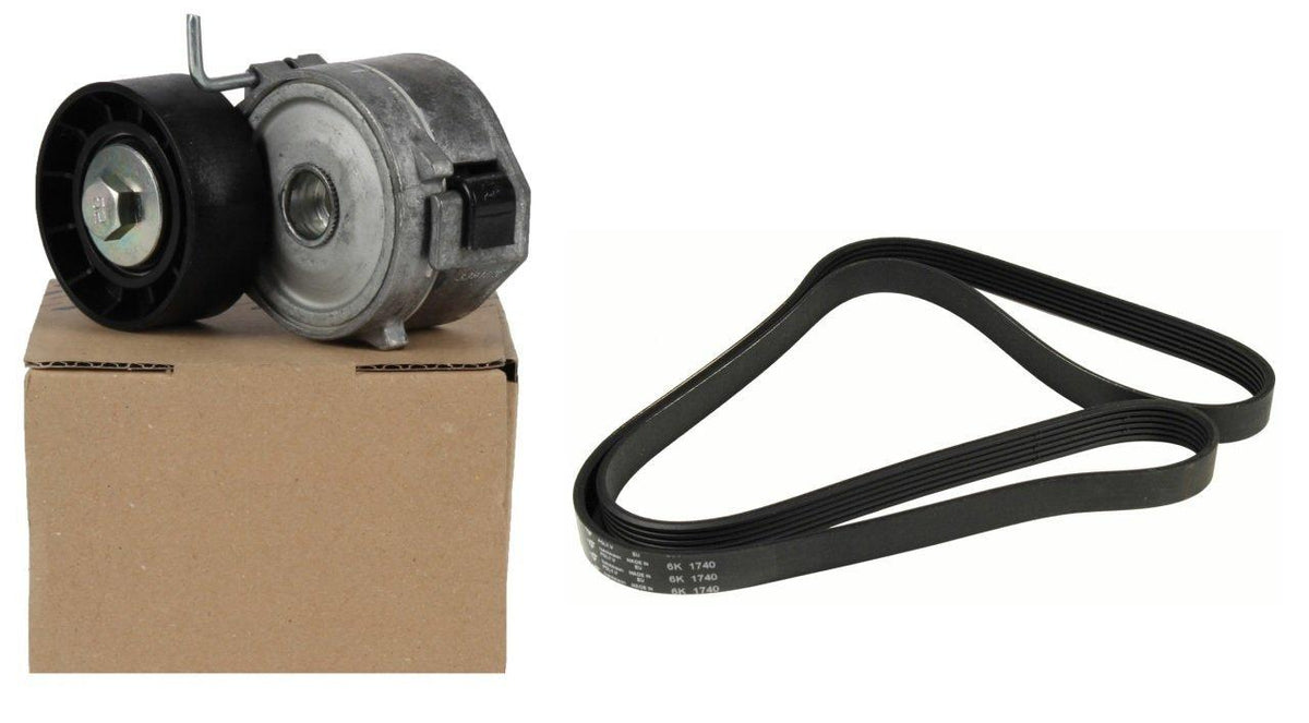 Land Rover Freelander 2.2 TD4 V-Belt Tensioner Set Genuine — Auto Parts Hall, Pulleys & Tensioners