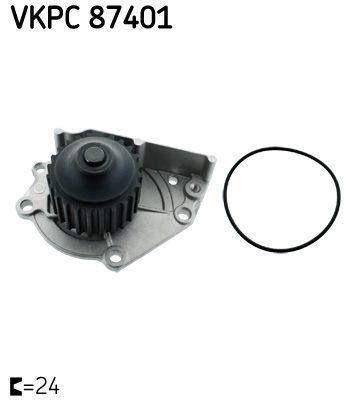 SKF VKPC87401 Water Pump Freelander I (L314) 1.8 16V 98 > 06