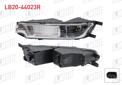 LABO LB20-44023R Fog Lamp Right with Bulb Volkswagen Passat B8 2015 — Tail, Signal & Reflectors