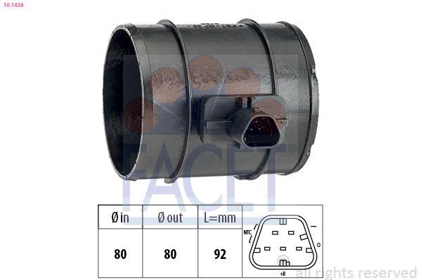 Facet 101438 Air Debimetresi Opel Astra J Insignia A A16LET A20DTH — Engine Management Sensors