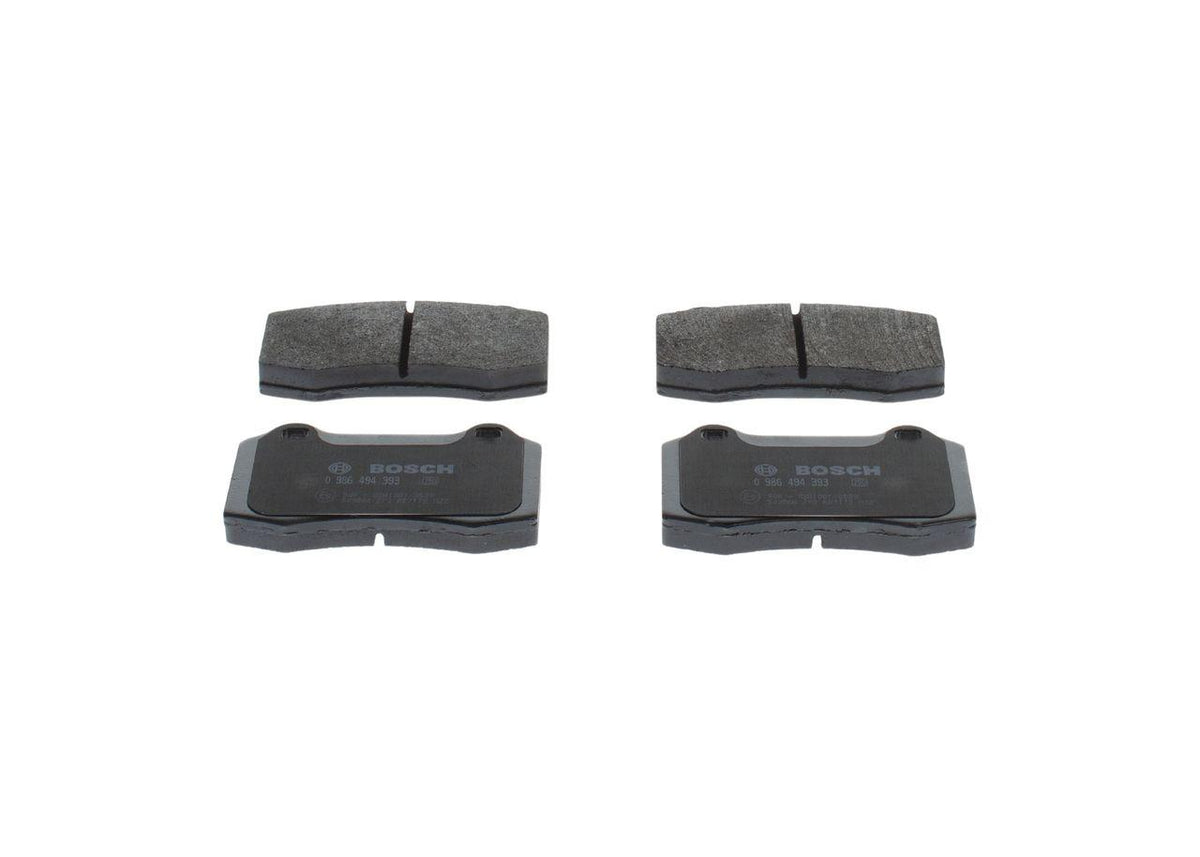 Bosch 0986494393 Brake Pad Front Peugeot 208 323mm, Volvo S60/S60R and 2 more models — Brake Pads