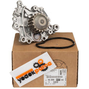 citroen c3 aircross water pump original, front view of citroen c3 aircross water pump Citroen C3 Aircross 1.5 Bluehdi Original Water Pump for Diesel Engines Citroen C3 Aircross Original Water Pump citroen, c3-aircross, water-pump, diesel-engine, original-parts, car-maintenance, mechanics-tools, automotive-repair, ai-generated, vehicle-parts