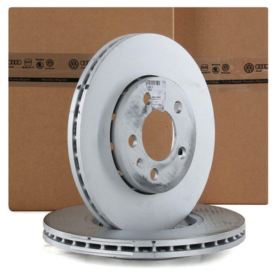 VAG 6R0615301C Seat Ibiza 2002-2017 Models Front Brake Disc Set Genuine Set — Brake Rotors & Drums